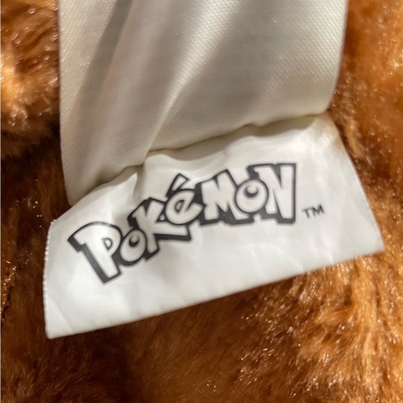 Build A Bear Workshop Pokemon Evee plush rare htf 11” - Picture 10 of 10